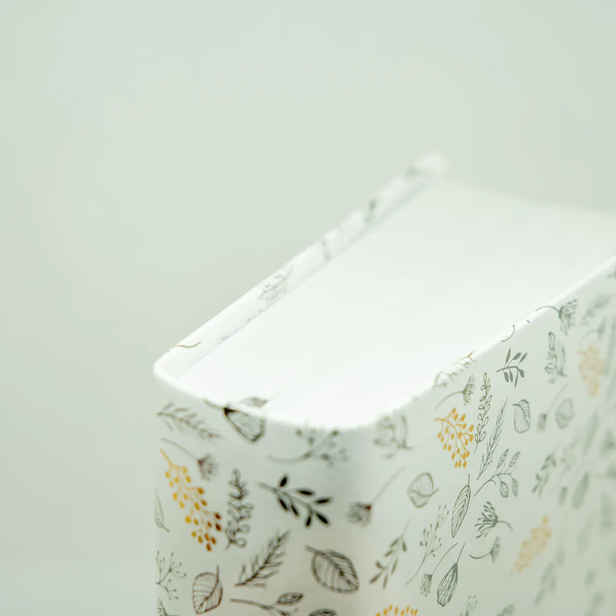 Bible Segond 21 Journal de bord - couverture souple Vivella blanc avec motifs dorés