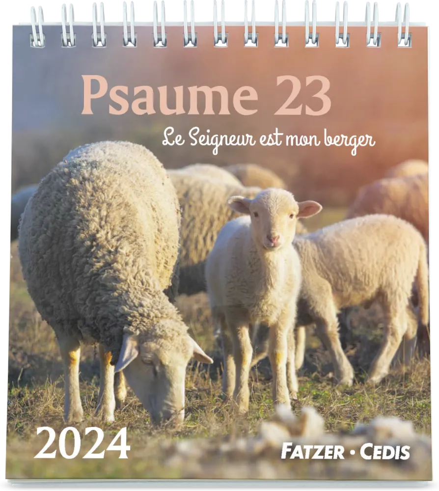 Calendrier Psaume 23 - petit format