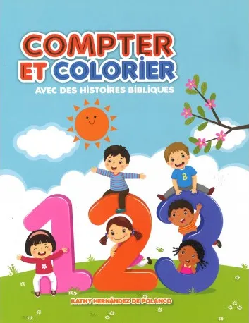 Compter et colorier, avec des histoire biblique