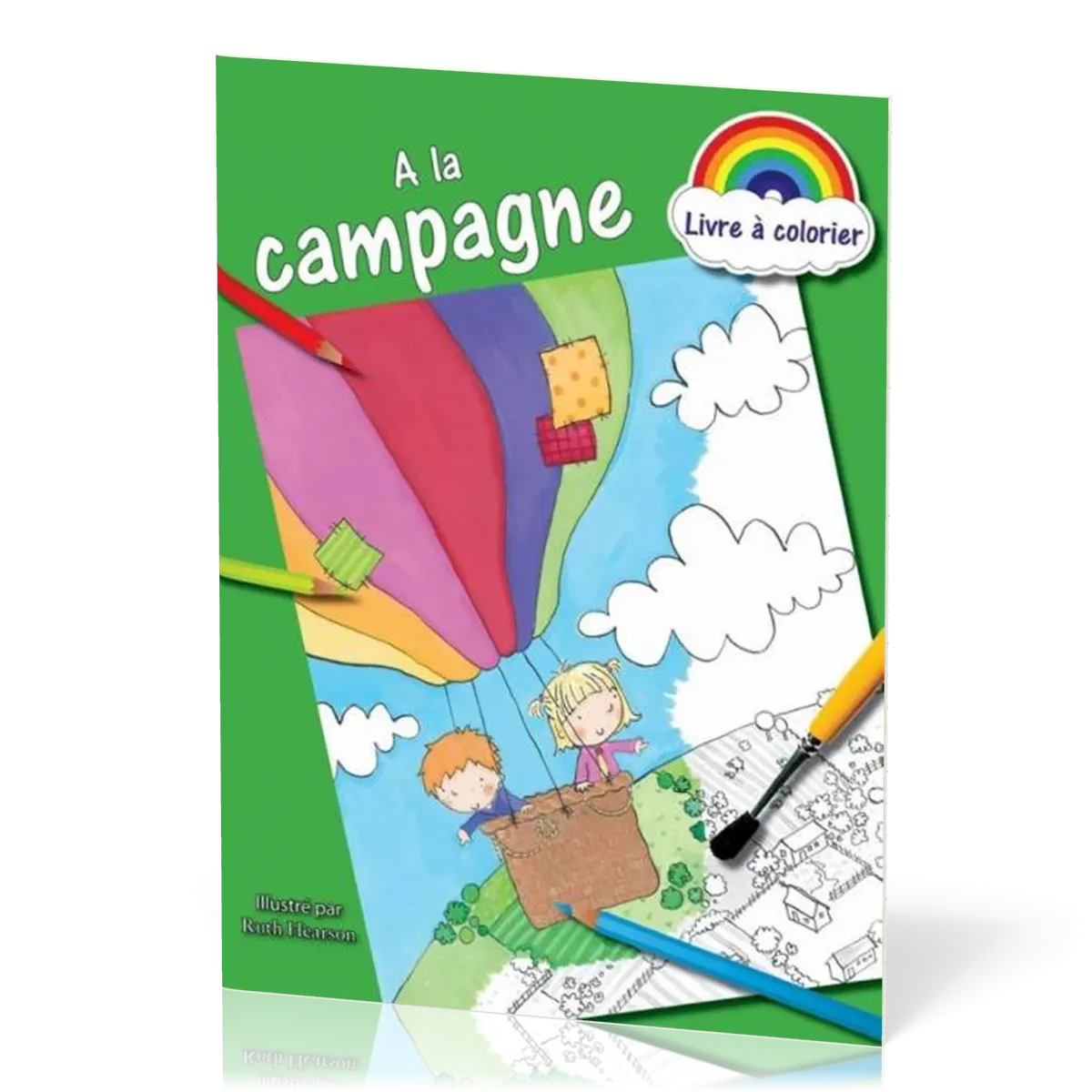 A LA CAMPAGNE - LIVRE A COLORIER