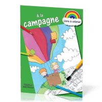 A LA CAMPAGNE - LIVRE A COLORIER