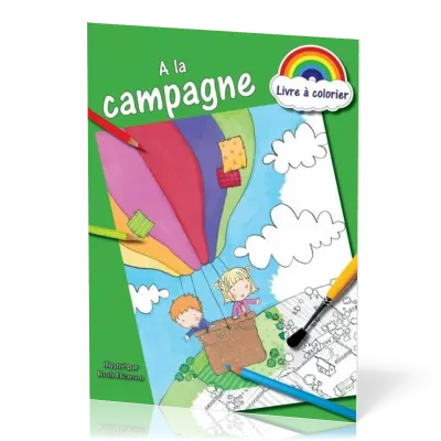 A LA CAMPAGNE - LIVRE A COLORIER