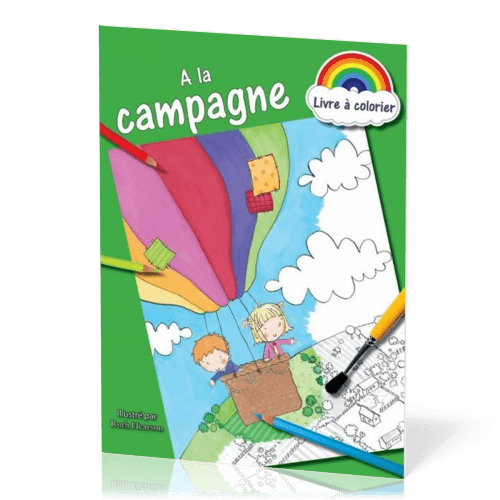 A LA CAMPAGNE - LIVRE A COLORIER