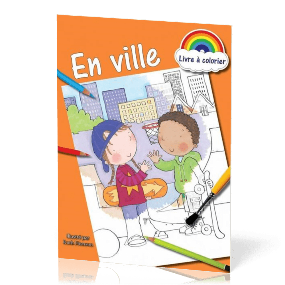 EN VILLE - LIVRE A COLORIER