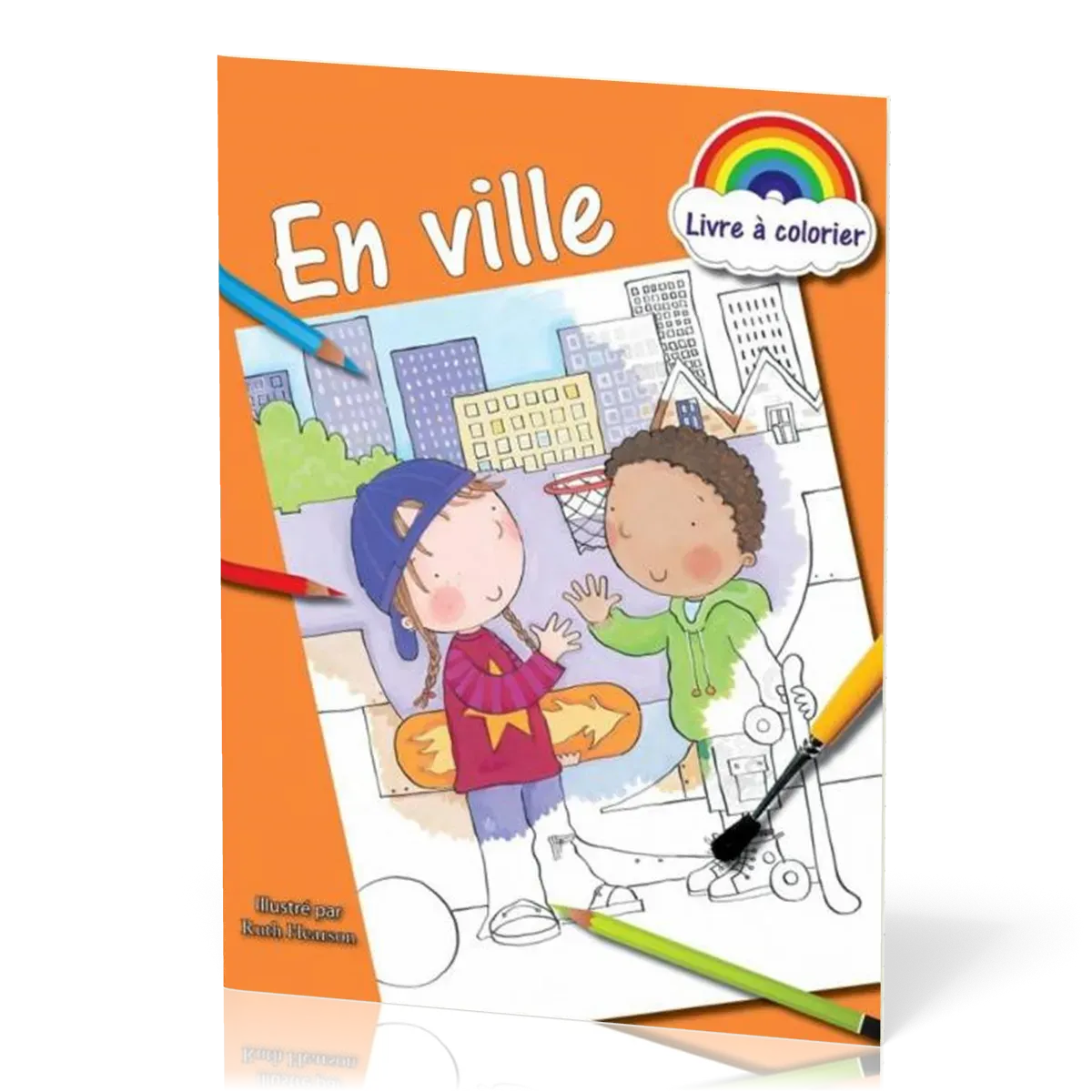 EN VILLE - LIVRE A COLORIER