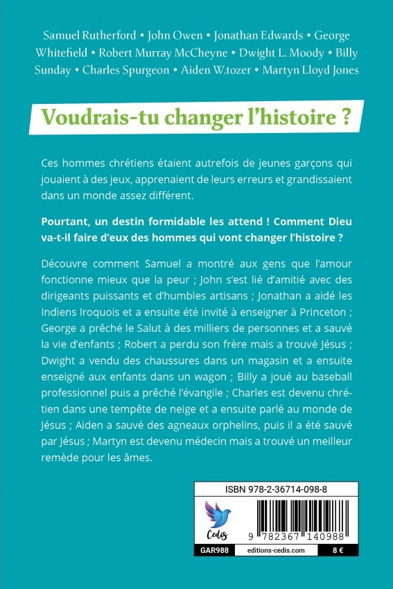 10 Garçons qui ont changé l'histoire