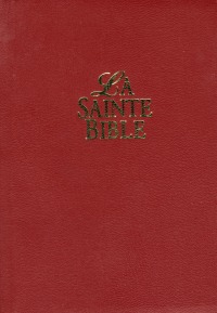 BIBLE SEGOND VIE BROCHEE GRENAT PAROLES DE CHRIST EN ROUGE