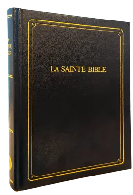 Bible Segond 1910 compacte noire rigide onglets