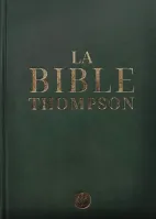 BIBLE Thompson étude Colombe (La) - rigide - vert- onglets