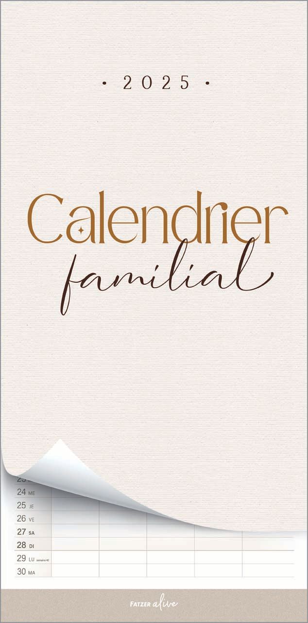 Calendrier Familial