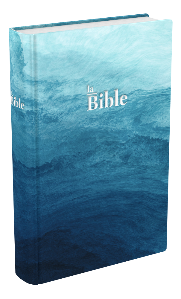 Bible Darby 2024 compact, rigide bleu