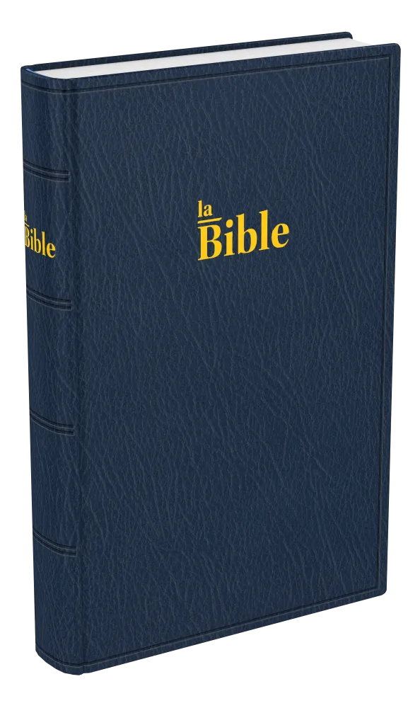 Bible Darby 2024  standard souple, bleu