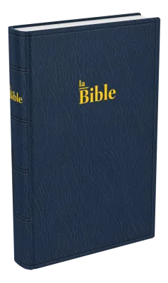Bible Darby 2024  standard souple, bleu