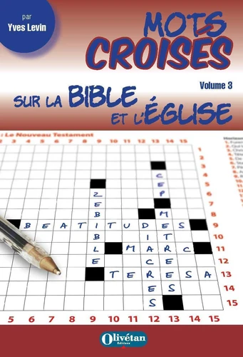 Mots croises - Vol 3 - sur la bible et l'église