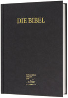 ALLEMAND BIBLE SCHLACHTER 2000 GROS CARACTERES RIGIDE NOIRE