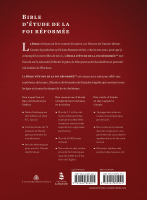 Bible Colombe - Bible d'étude de la foi réformée - Pourpre, rigide