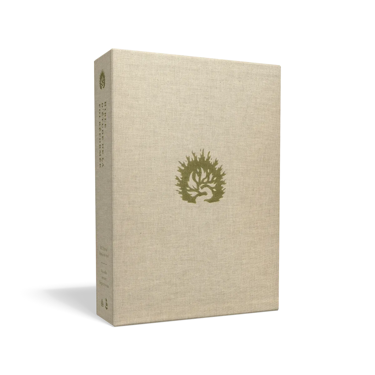 Bible Colombe - Bible d'étude de la foi réformée - Blanc, similicuir