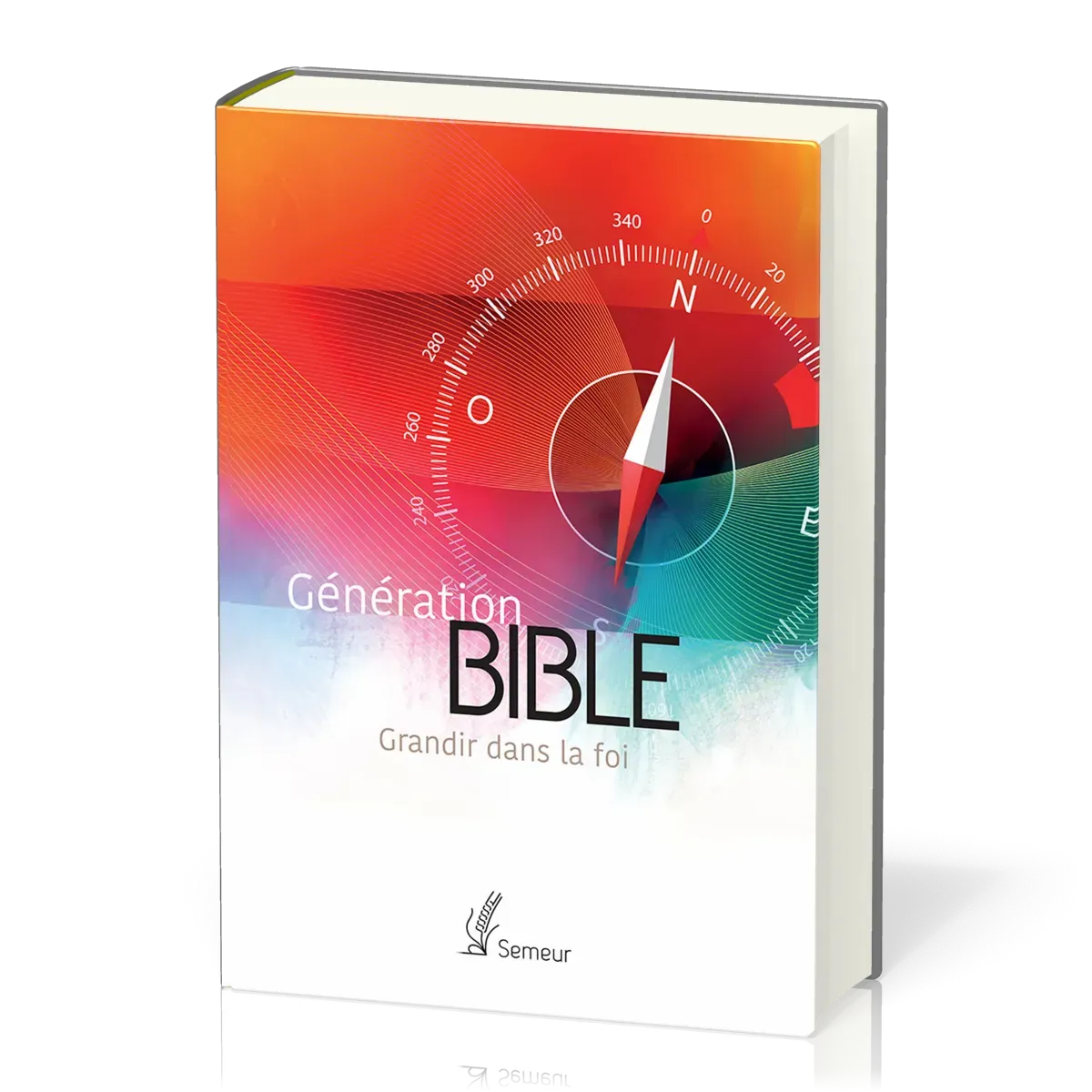 Bible Semeur, Génération Bible, rigide orange - grandir dans la foi