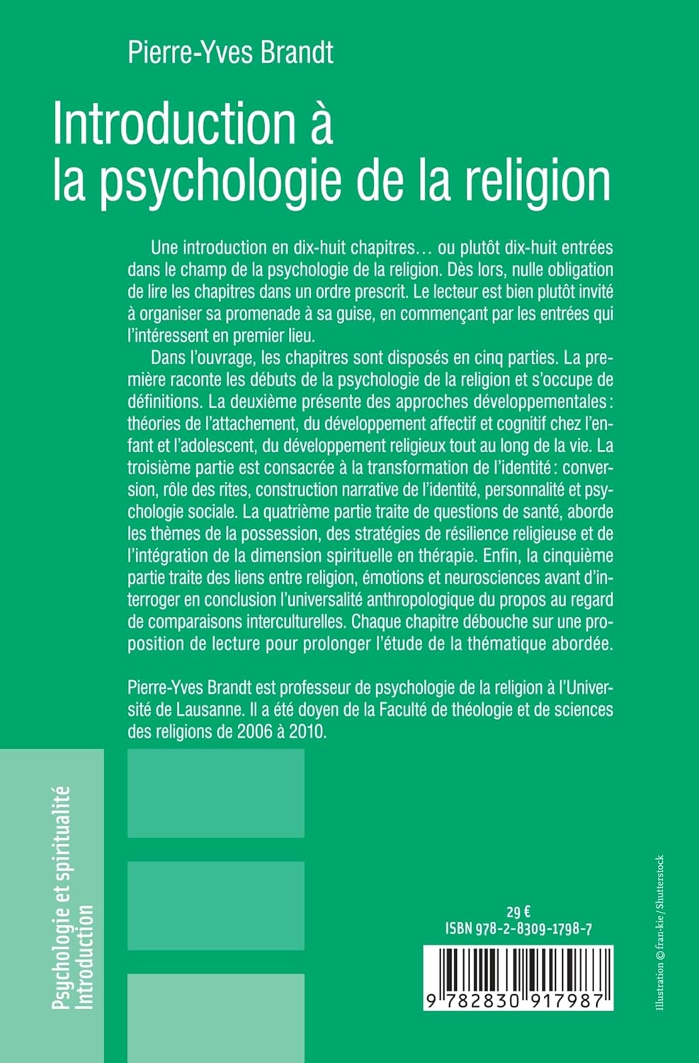 Introduction à la psychologie de la religion