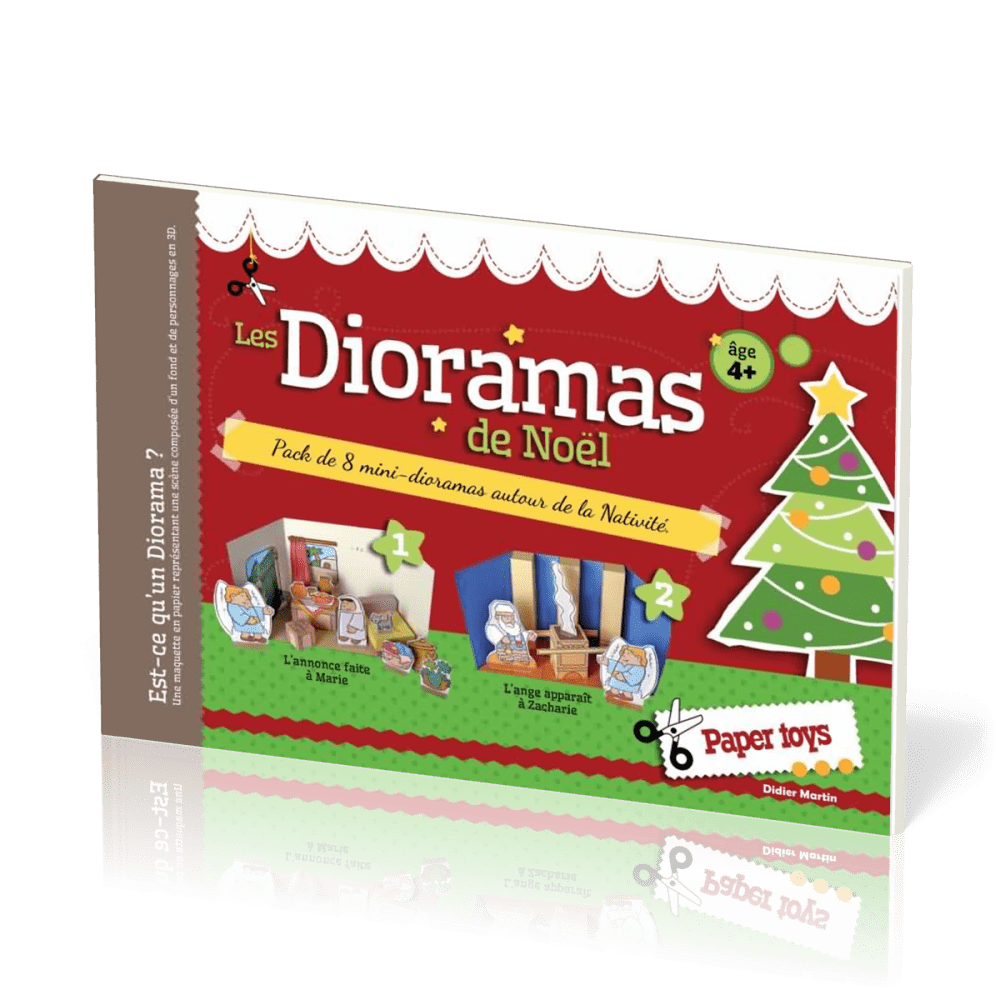 DIORAMAS DE NOËL (LES) - PACK DE 8 MINI-DIORAMAS AUTOUR DE LA NATIVITÉ