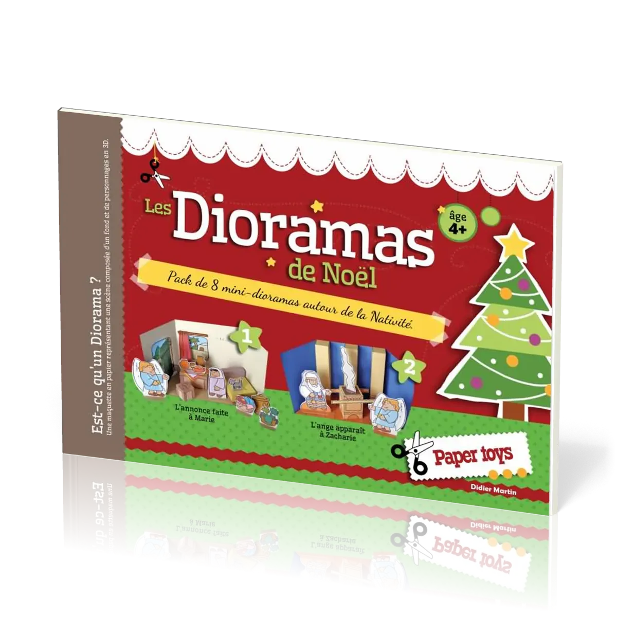DIORAMAS DE NOËL (LES) - PACK DE 8 MINI-DIORAMAS AUTOUR DE LA NATIVITÉ