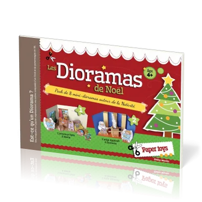 DIORAMAS DE NOËL (LES) - PACK DE 8 MINI-DIORAMAS AUTOUR DE LA NATIVITÉ