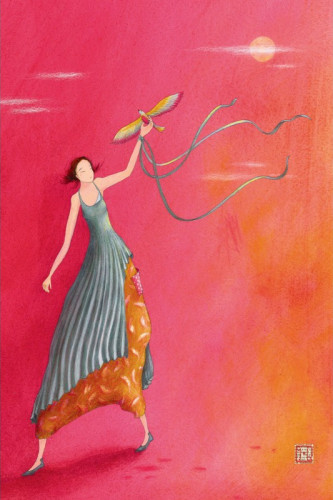 Cahier A6 epais rouge - Boissonnard