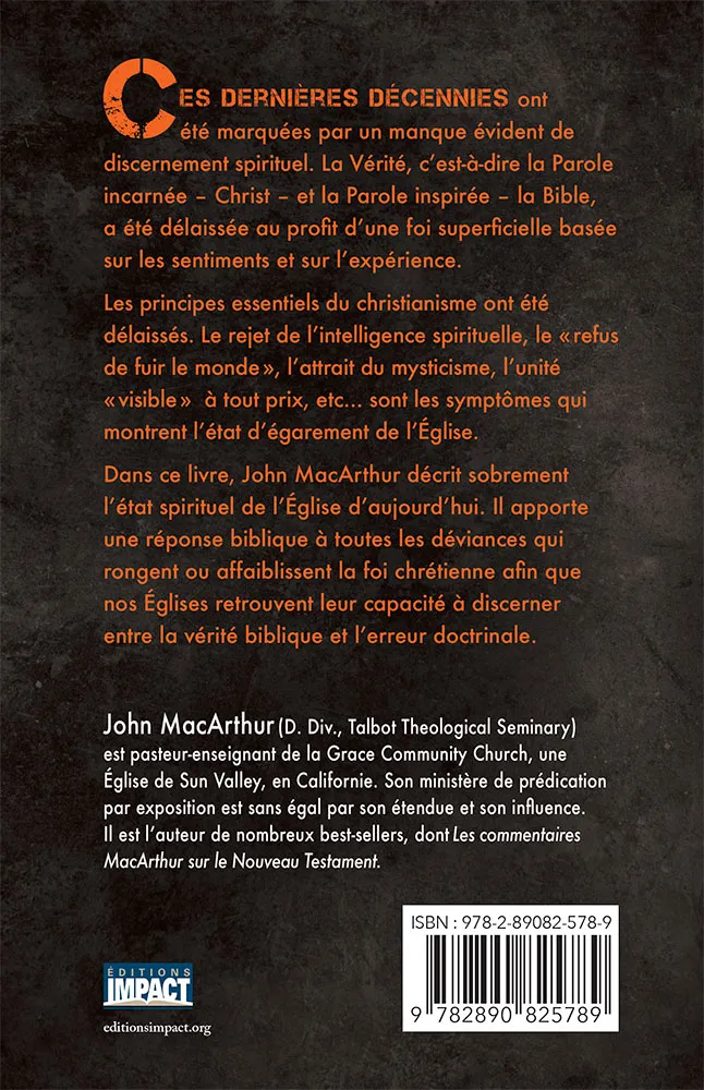 Une foi aveugle - Quand l'église perd l'envie d'exercer son discernement