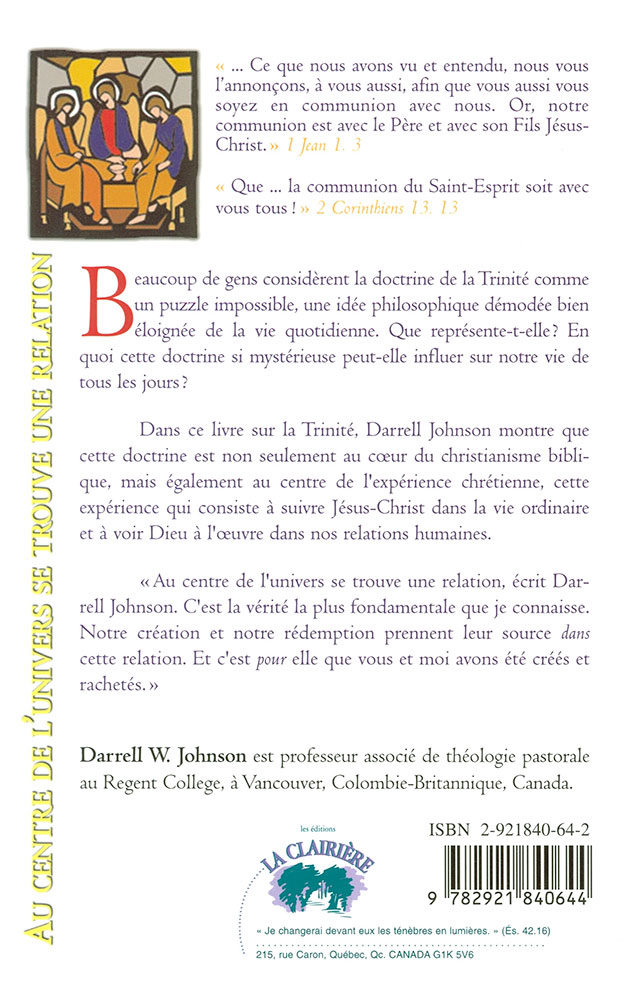 RENDEZ-VOUS AVEC LA TRINITE - NOTRE COMMUNAUTE PREMIERE