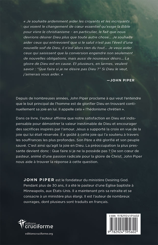 Et si je ne désire pas DIEU ?