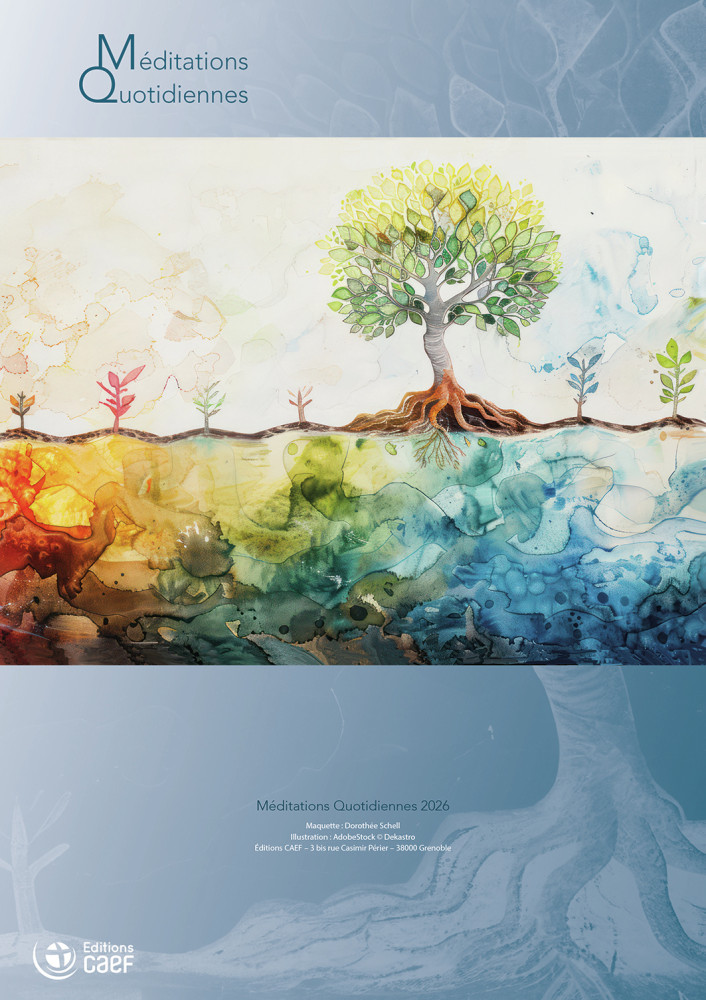 Calendrier Méditations Quotidiennes - bloc à effeuiller - mural