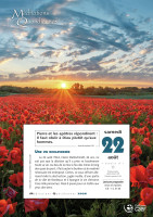 Calendrier Méditations Quotidiennes - bloc à effeuiller - mural