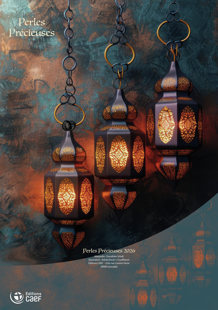 Calendrier Perles Précieuses - bloc à effeuiller et plaque