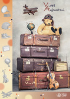 Calendrier Vivre Aujourd'hui - bloc à effeuiller, grande plaque