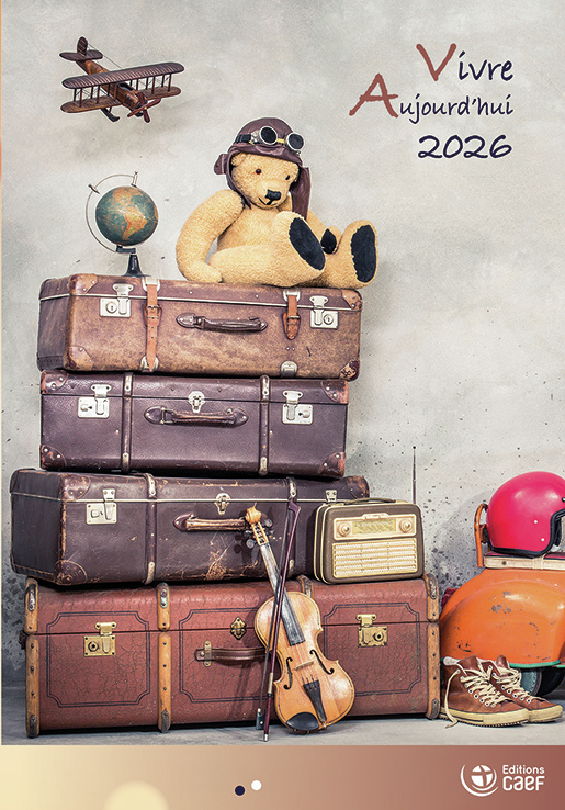 Calendrier Vivre Aujourd'hui - livre broché