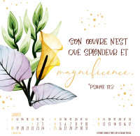 Calendrier Mon fidèle soutien