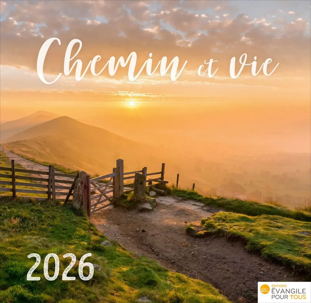 Calendrier Chemin et Vie - de table
