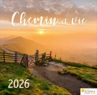 Calendrier Chemin et Vie - de table