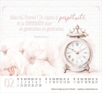 Calendrier Splendeur - de table