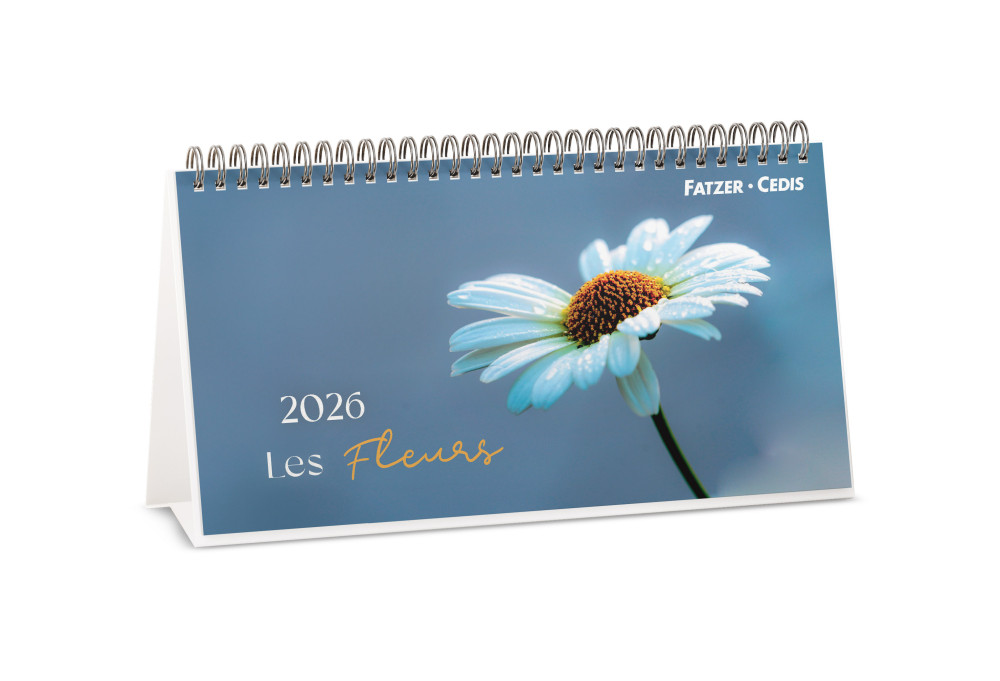 Calendrier Les fleurs - avec verset