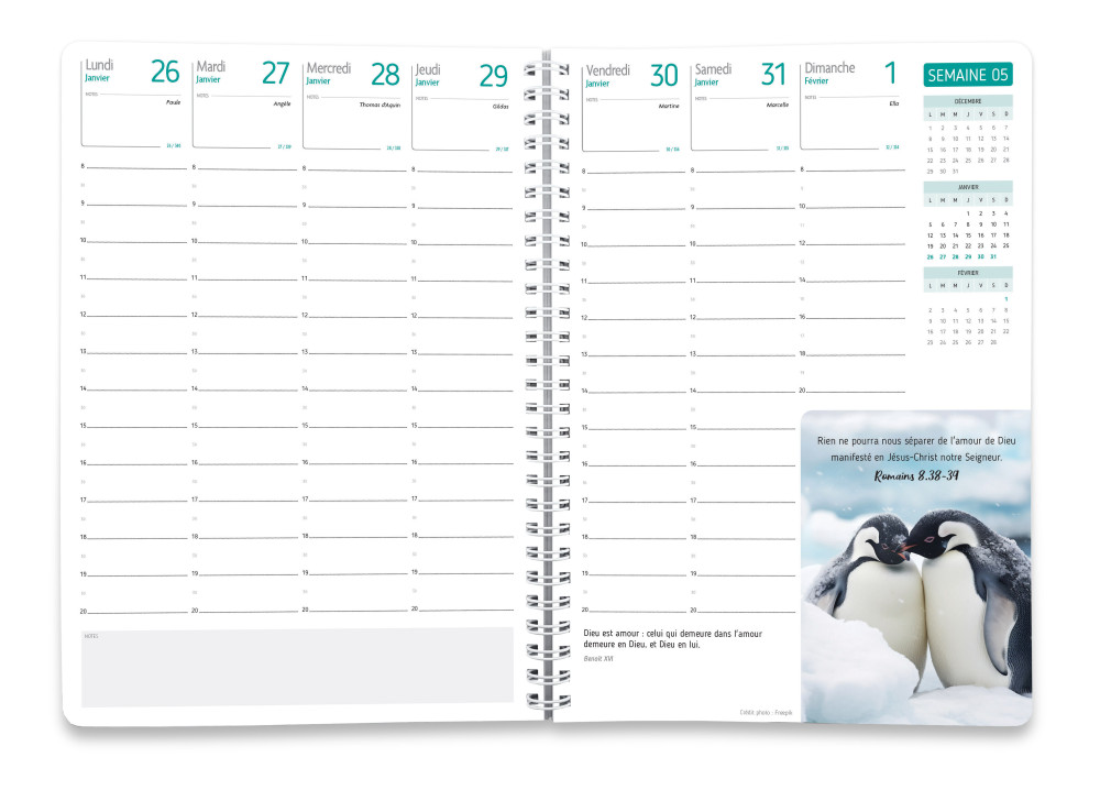 Agenda Liberté - format A5