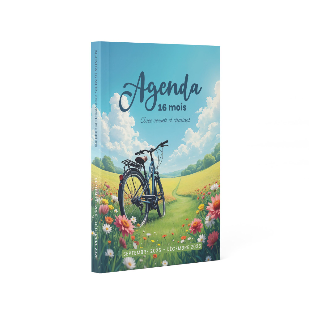 Agenda 16 mois 2025-2026