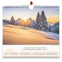 Calendrier Crêtes et sommets