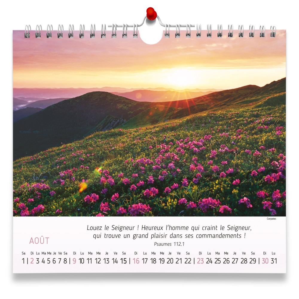 Calendrier Crêtes et sommets