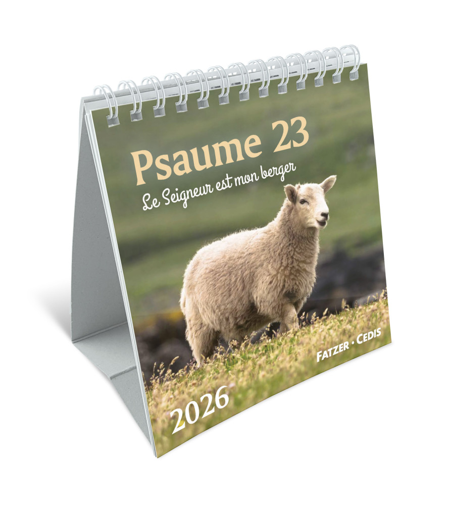 Calendrier Psaume 23 - petit format