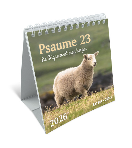 Calendrier Psaume 23 - petit format