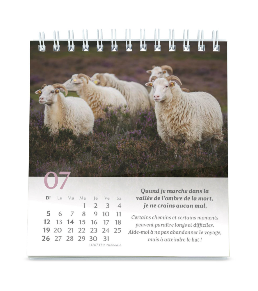 Calendrier Psaume 23 - petit format