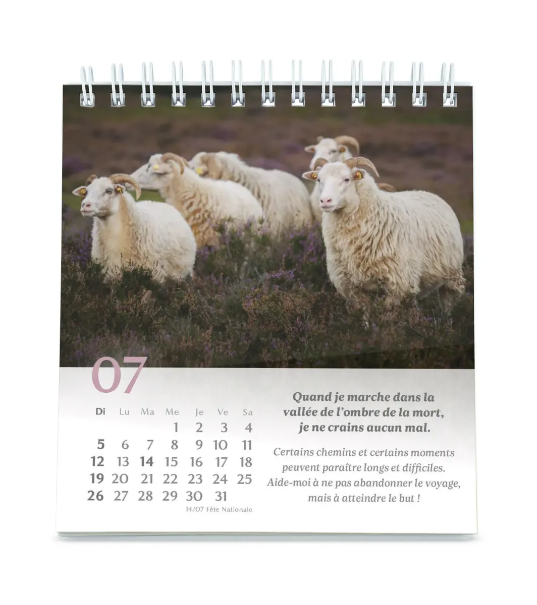 Calendrier Psaume 23 - petit format