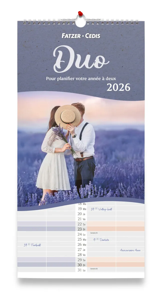 Calendrier Duo