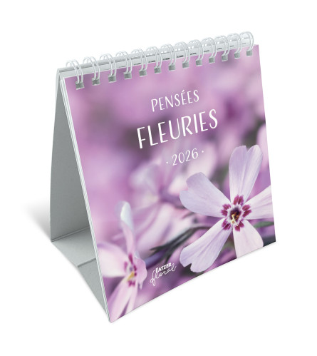 Calendrier Pensées fleuries